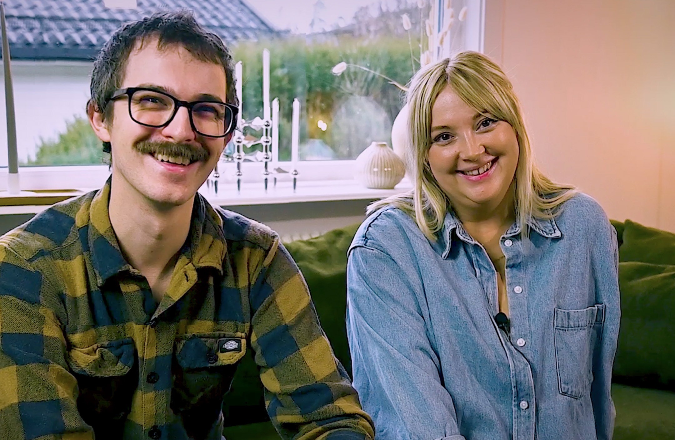 villaområde med pelletsvärme